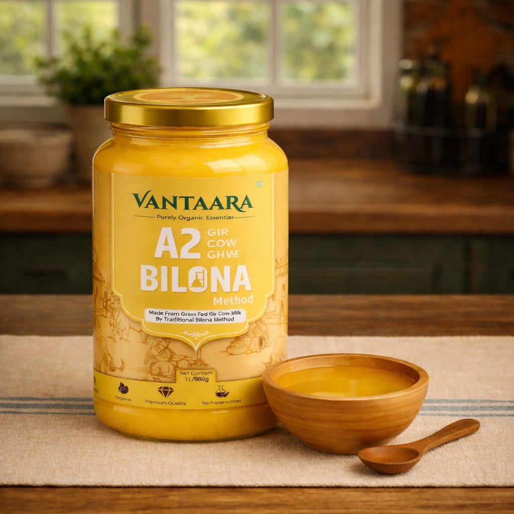 A2 Gir Cow Ghee Double Pack 1000ML +1000Ml